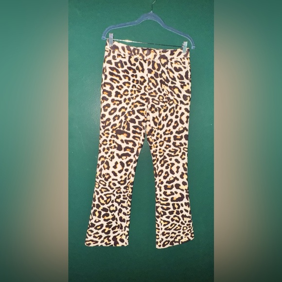 LeSuperbe Cat House Pants Leopard Print Pants Size 6 | REVOLVE Brand - Picture 1 of 7